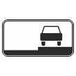 Дорожный знак 8.6.3 «Способ постановки транспортного средства на стоянку» (металл 0,8 мм, I типоразмер: 300х600 мм, С/О пленка: тип А коммерческая)